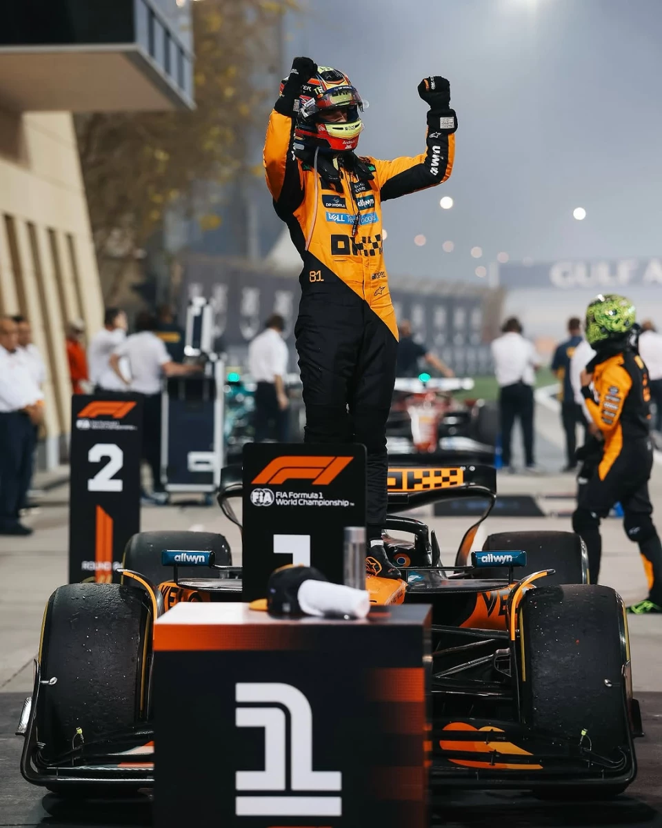 Oscar Piastri comanda la tabla de posiciones del Campeonato Mundial de Pilotos 2025 | Foto: F1