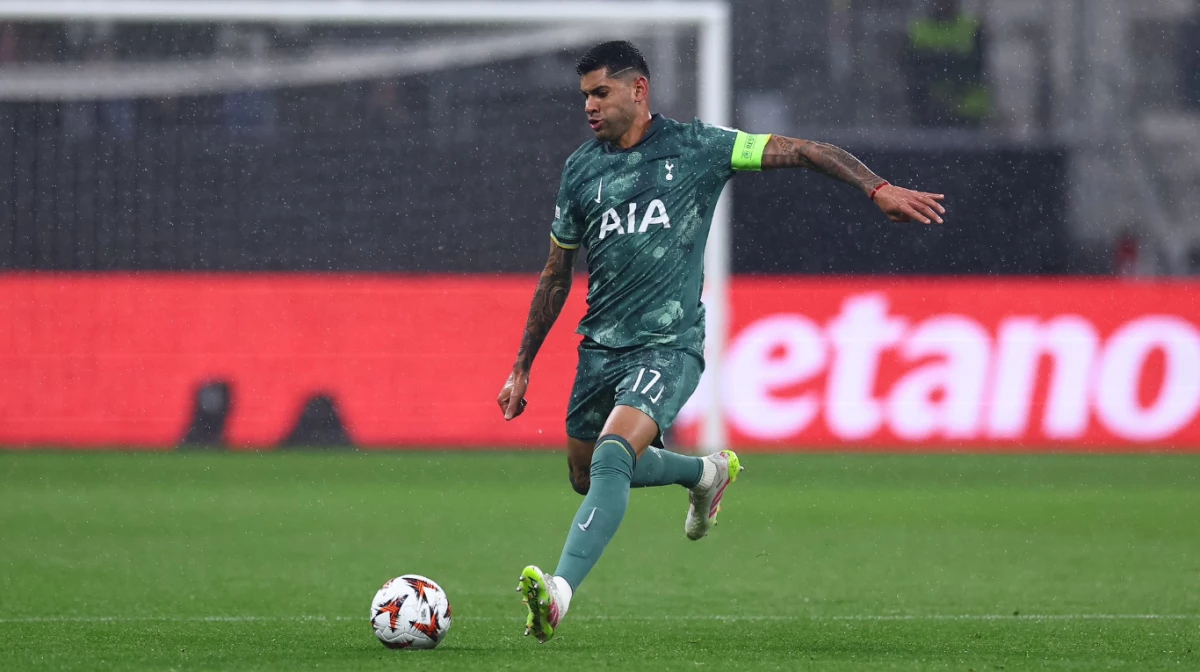 Cuti Romero fue capitán de los Spurs en Alemania (Foto: X@Spurs_ES)