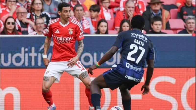 Di María jugará el Mundial de Clubes con Benfica. Foto: X Benfica.
