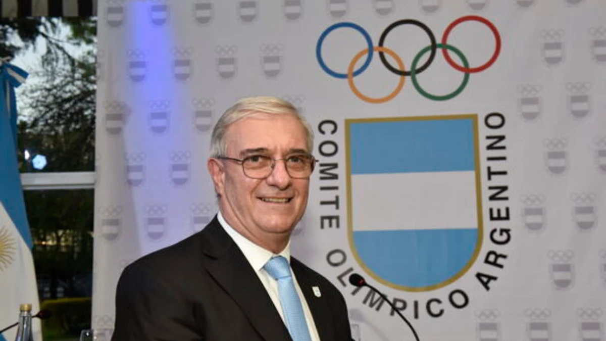 Mario Moccia, titular del Comité Olímpico Argentino. Foto: COA