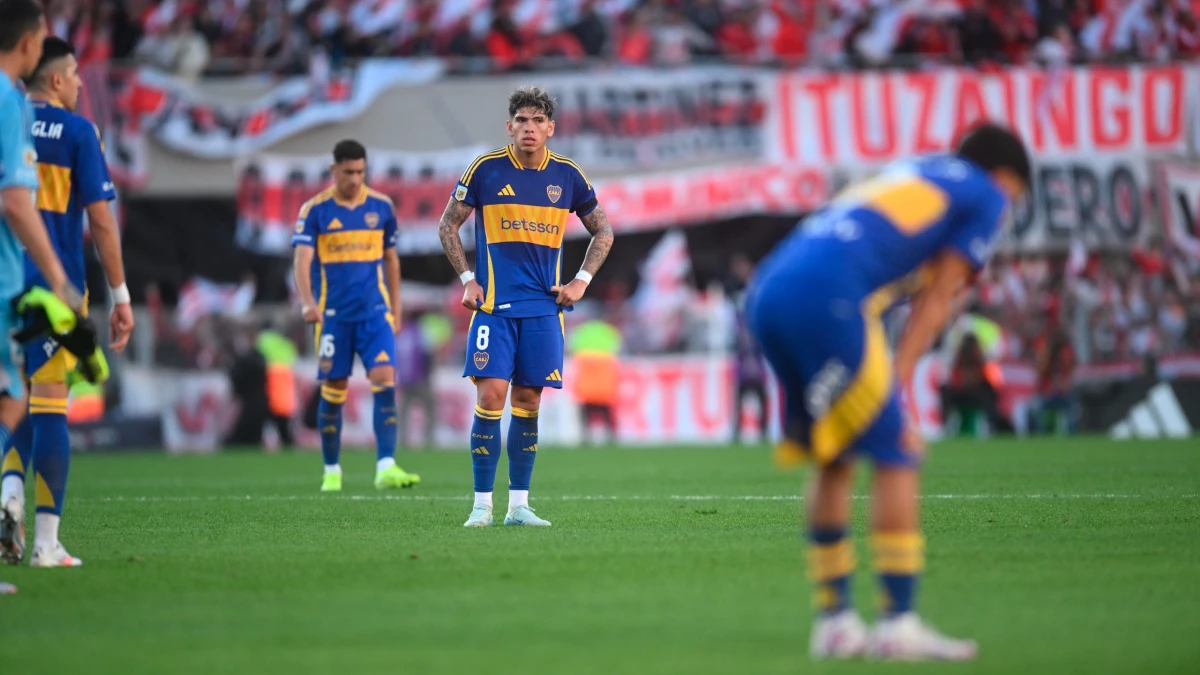El planteo táctico de Gago en el Monumental fue el detonante de su salida como entrenador de Boca (Foto: Contenidos Informativos)