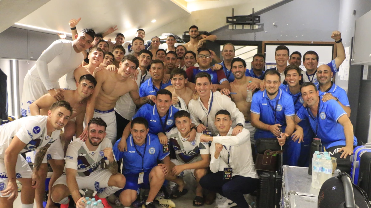 El Tomba sueña con dar un batacazo internacional. Foto: X Godoy Cruz.&nbsp;