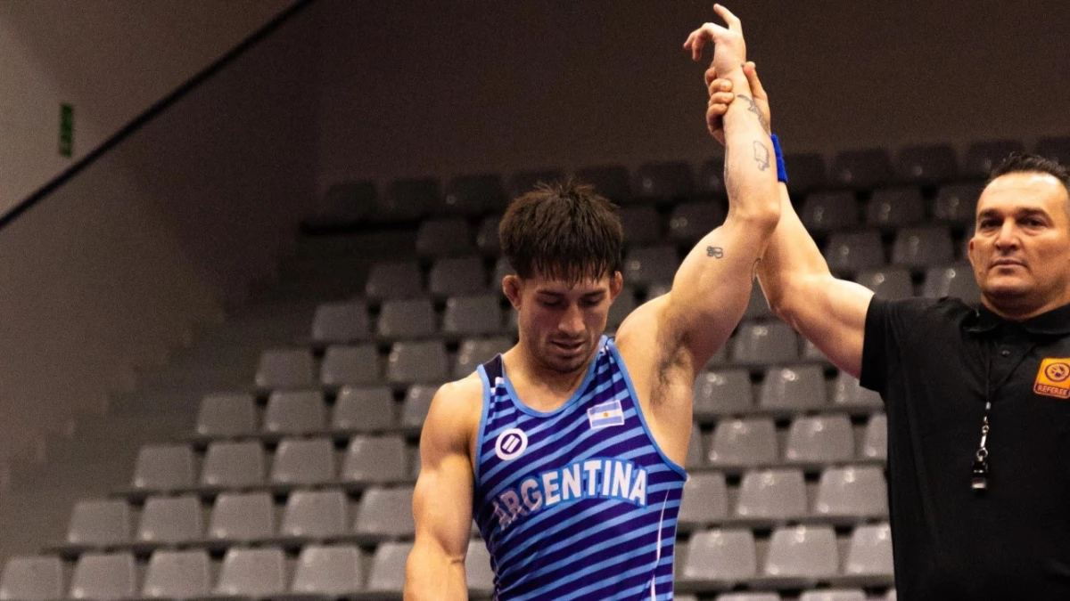 El argentino Destribats, campeón panamericano en México. Foto: @agustindestribats
