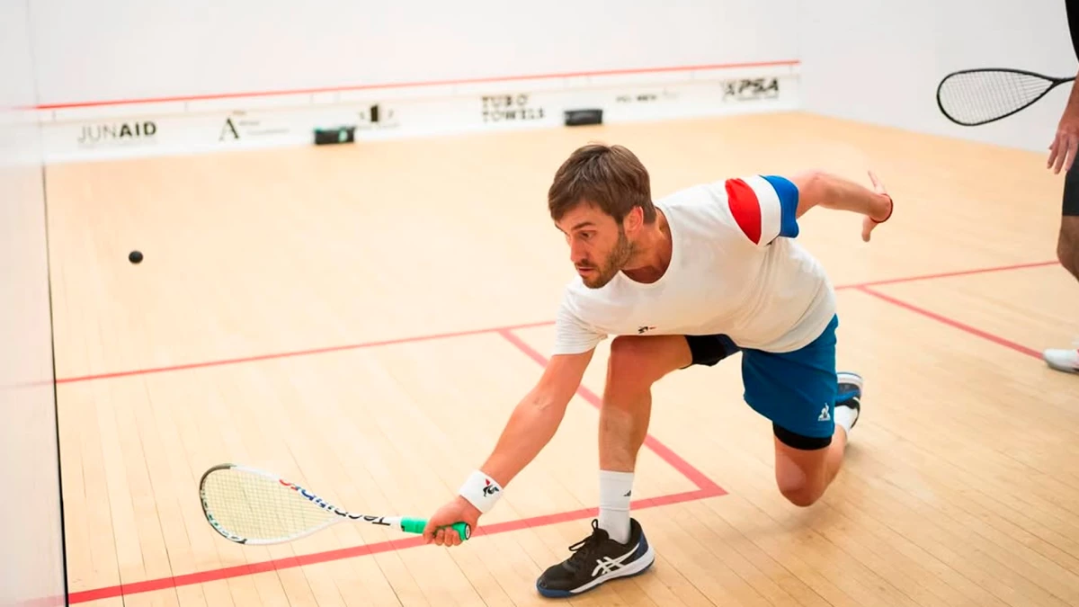 Romiglio, referentes del squash argentino que dialogó en DEPORTV | Foto: IG @learomiglio