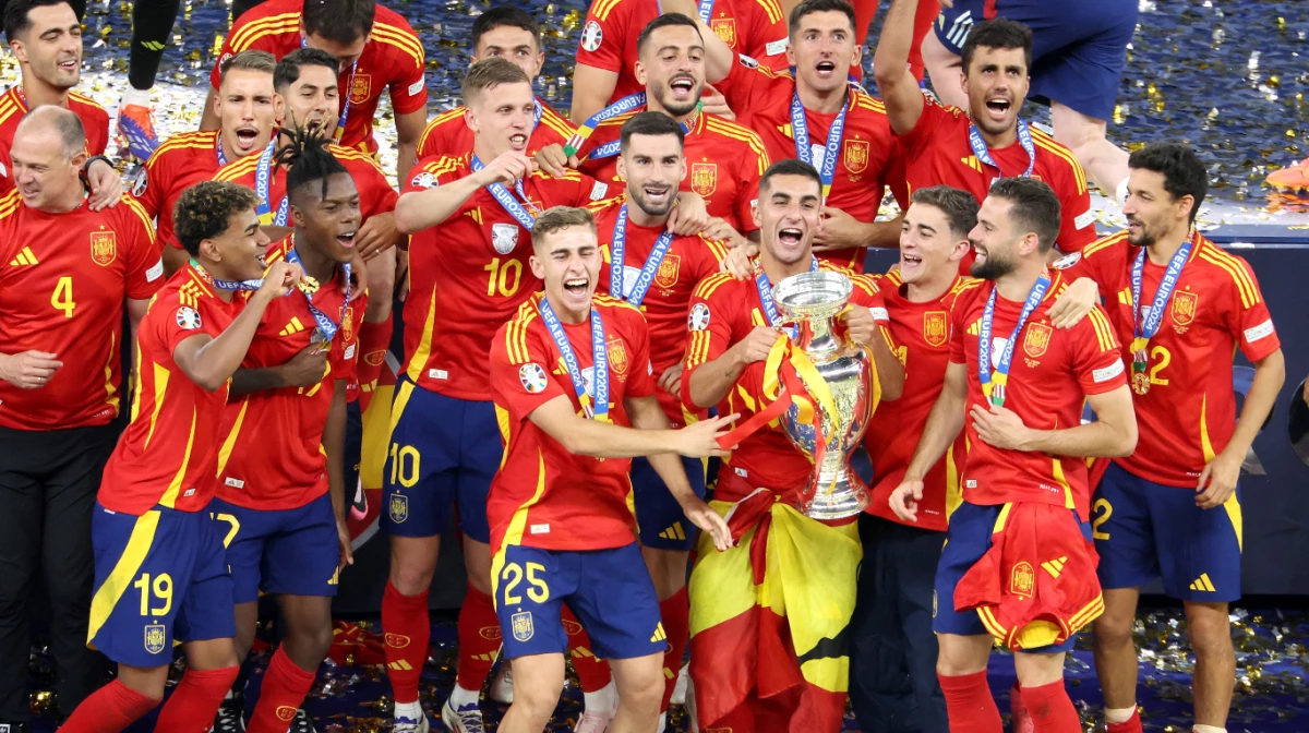 España fue campeón de la Euro en Alemania