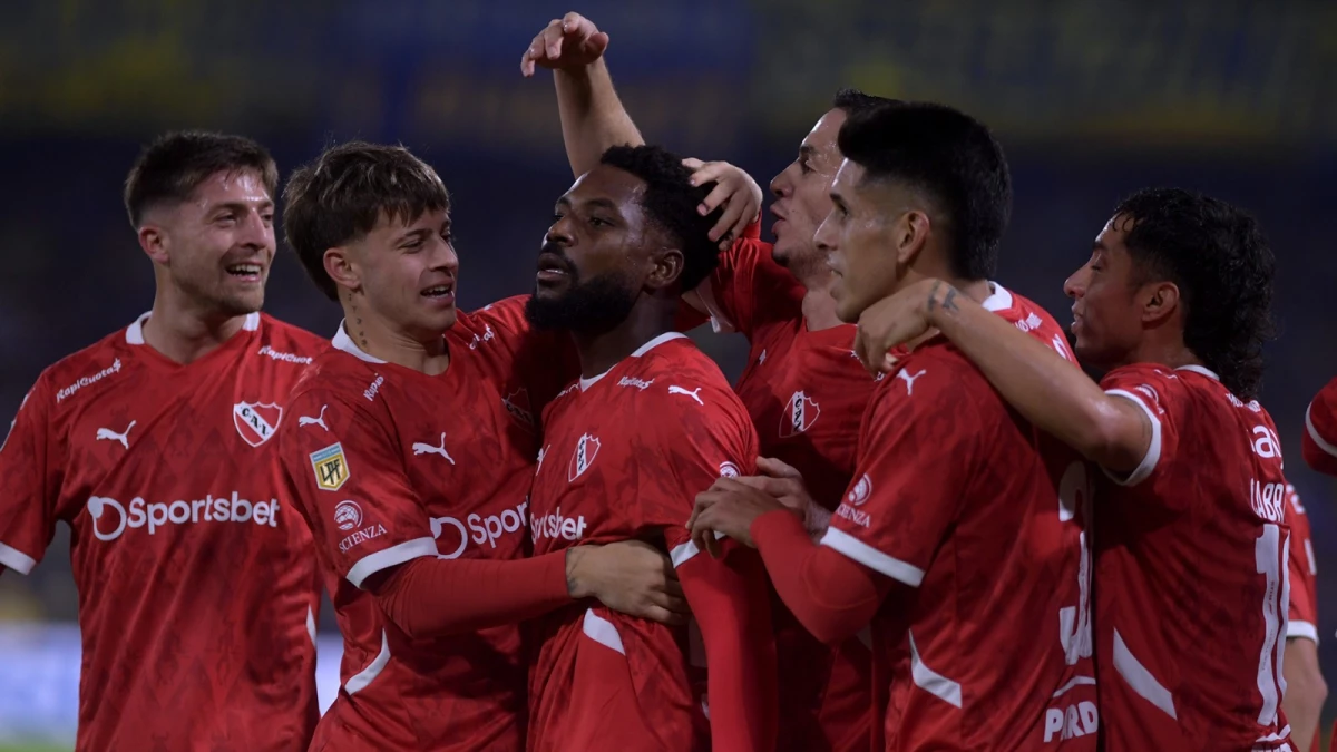 La victoria en La Bombonera, el momento cubre del año del Rojo (Foto: Alfredo LunaContenidos Informativos).