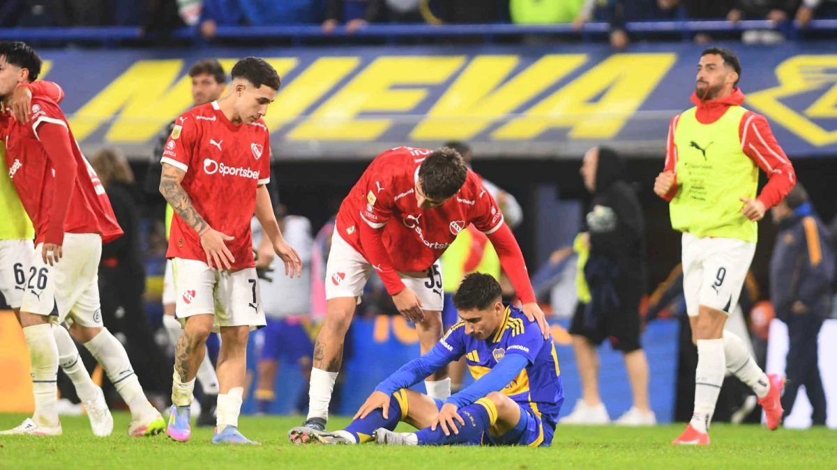 Boca cerró el primer semestre quedando eliminado a manos de Independiente en el Apertura. (Foto DeporTV).
