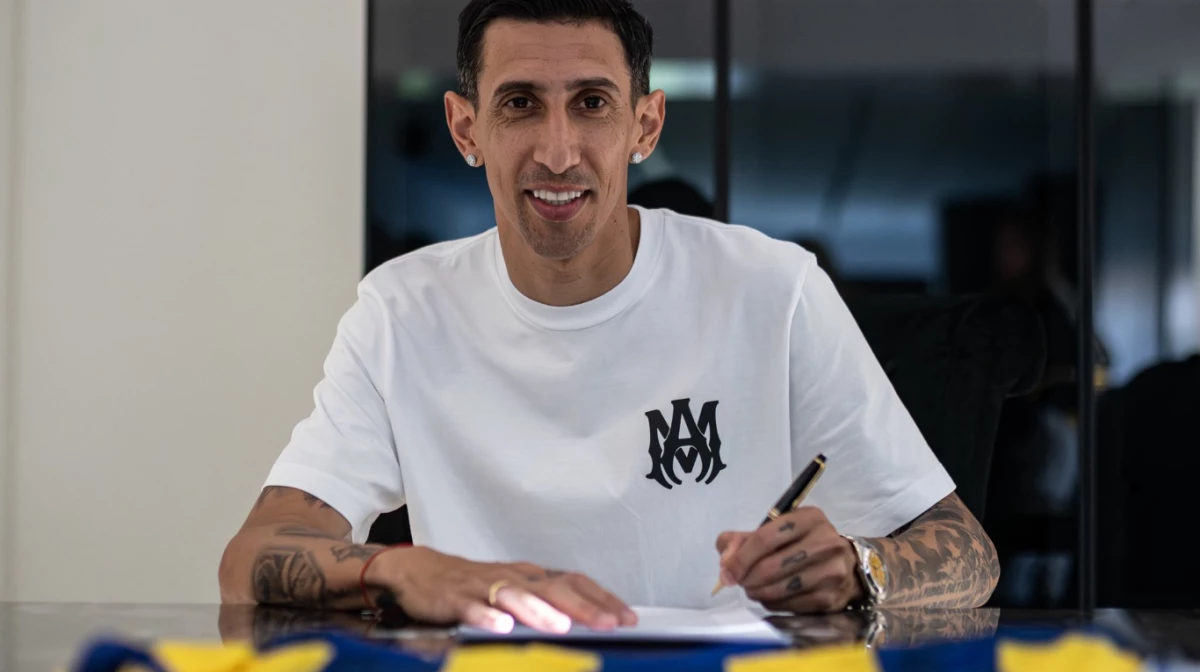 Di María, de vuelta a su casa | Foto X@RosarioCentral