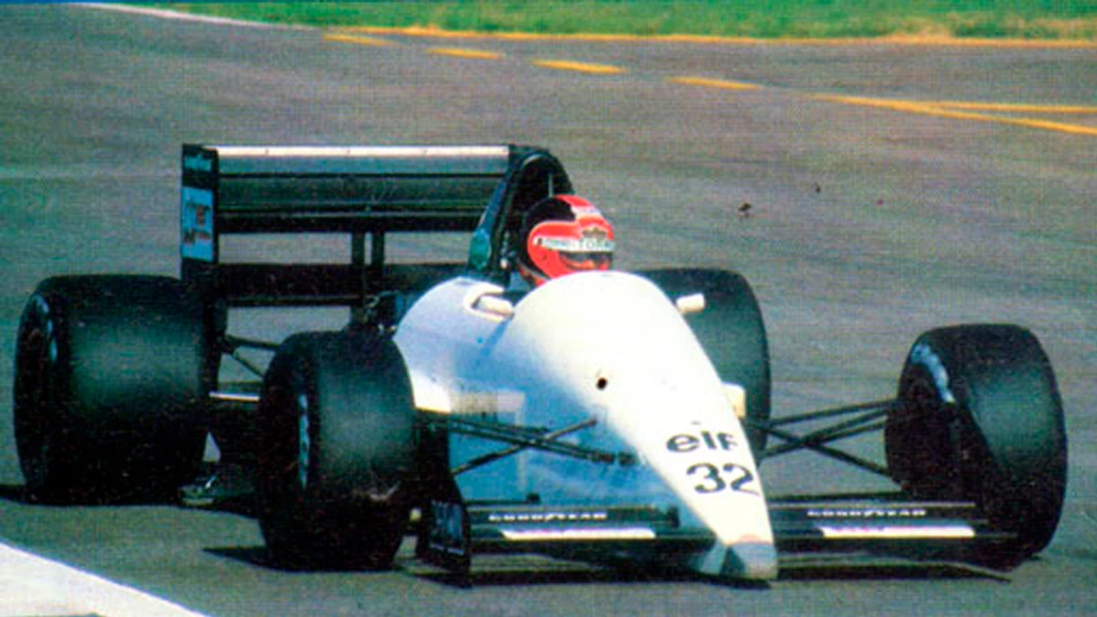 Larrauri no pudo disputar el GP de España | Foto: www.f1-web.com.ar