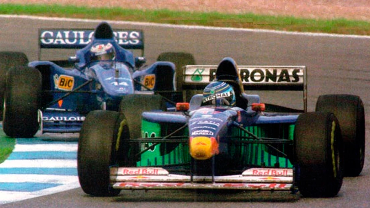 Fontana en pleno circuito de Jerez de la Frontera | Foto: www.f1-web.com.ar