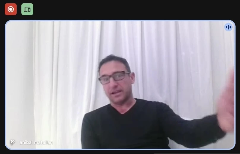 Foto: Aníbal Matellán, ex futbolista de Boca Juniors ahora trabajando en la Dirección Deportiva de la Fiorentina, de Italia.