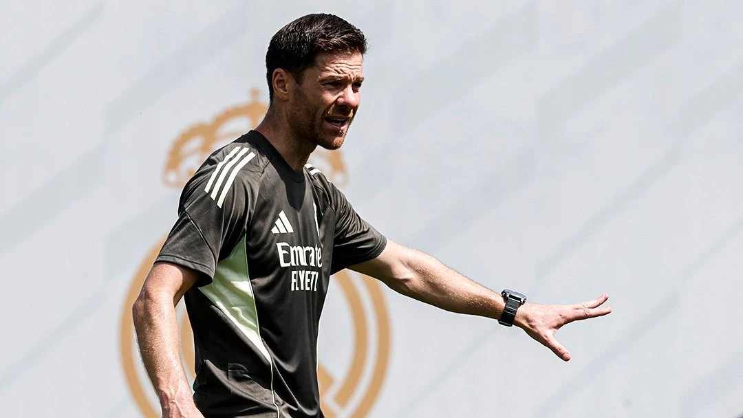 Xabi Alonso dirigió 34 partidos en la Casa Blanca. Foto: Real Madrid.