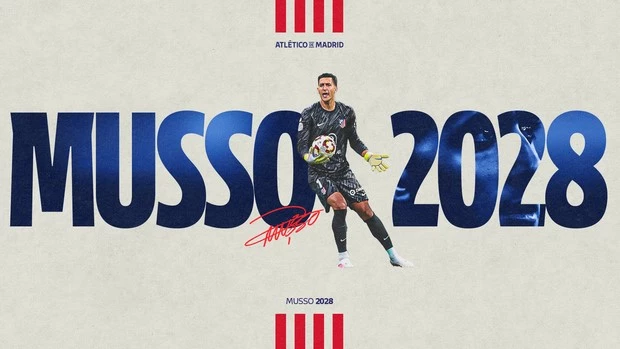 Juan continúa en el Atlético de Madrid hasta 2028. Foto: @atleticomadrid