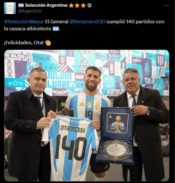 Foto: @Argentina.