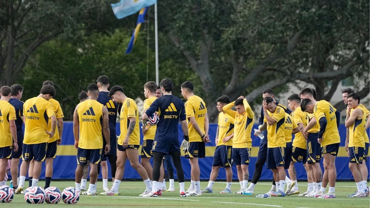 El plantel de Boca regresó a los entrenamientos a dos días del choque con Huracán por la tercera fecha del Clausura.