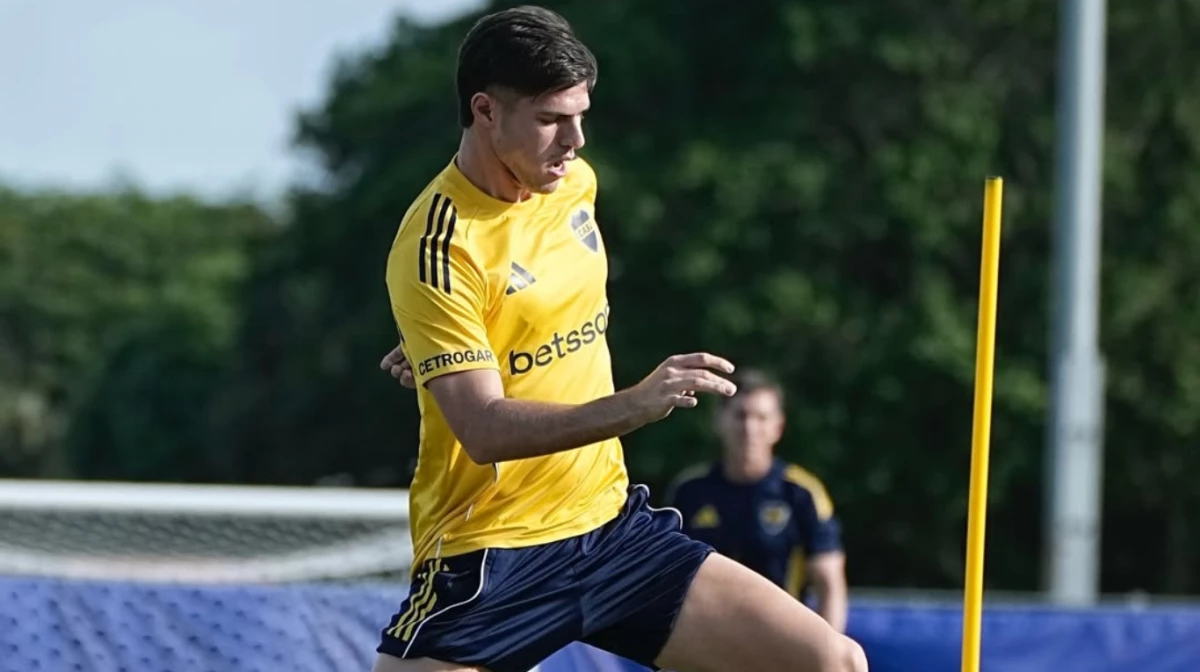 Pellegrino podría debutar en Boca (Foto: Prensa Boca).