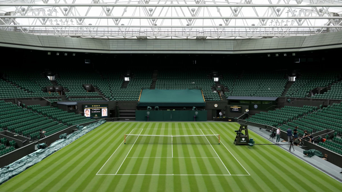 El All England Lawn Tennis Club espera por el inicio de Wimbledon | Foto X@Wimbledon