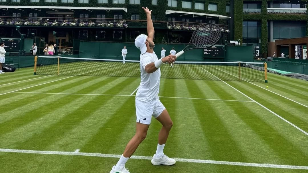 Fran Cerúndolo inicia su quinta experiencia en el Abierto británico. Foto: @francerundolo
