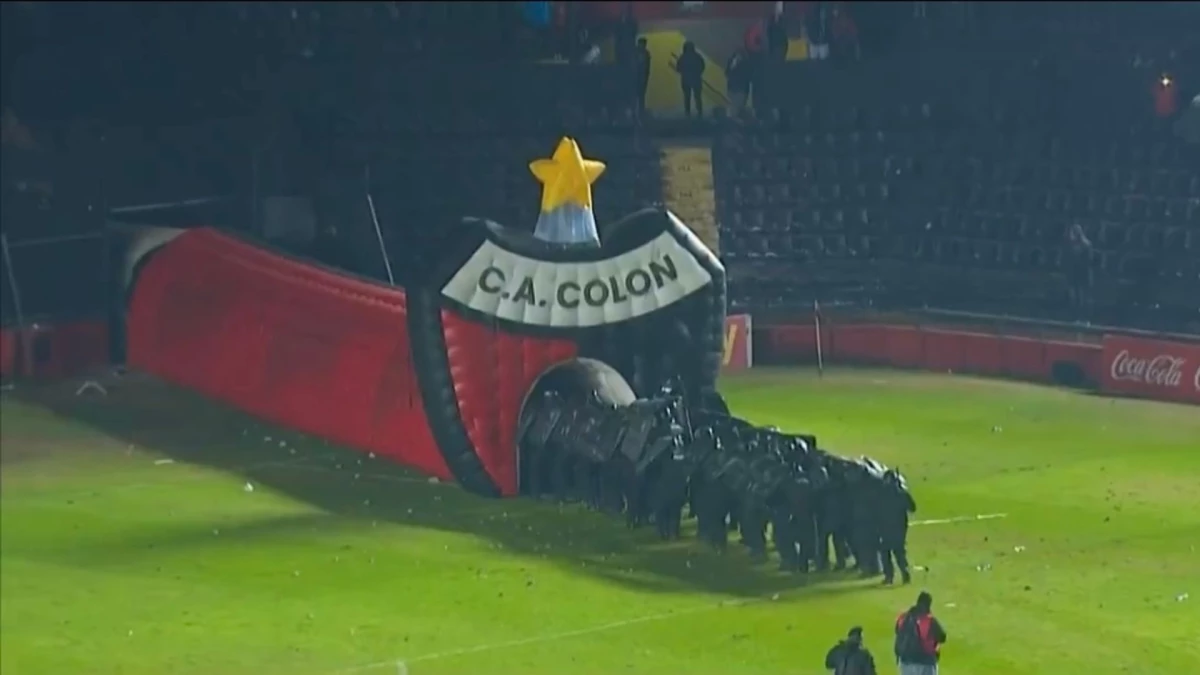 Foto de captura de TV de TyC Sports.