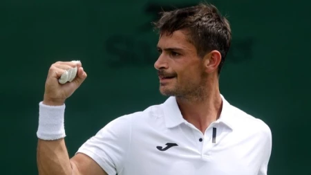 Gran victoria de Mariano Navone, el único argentino que avanzó en Wimbledon