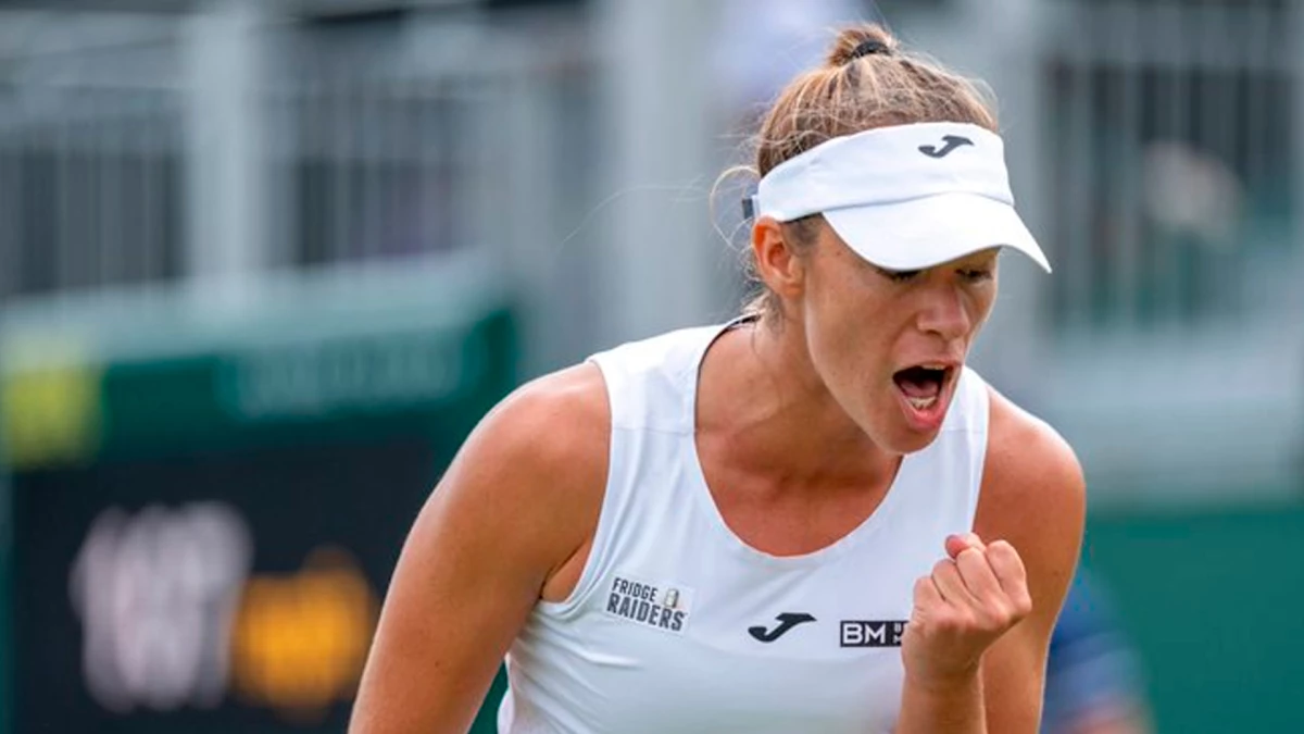 Foto: Solana Sierra accedió a los cuartos de final del WTA 125 de Mallorca