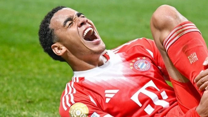 Musiala estará un largo tiempo afuera de las canchas.&nbsp;