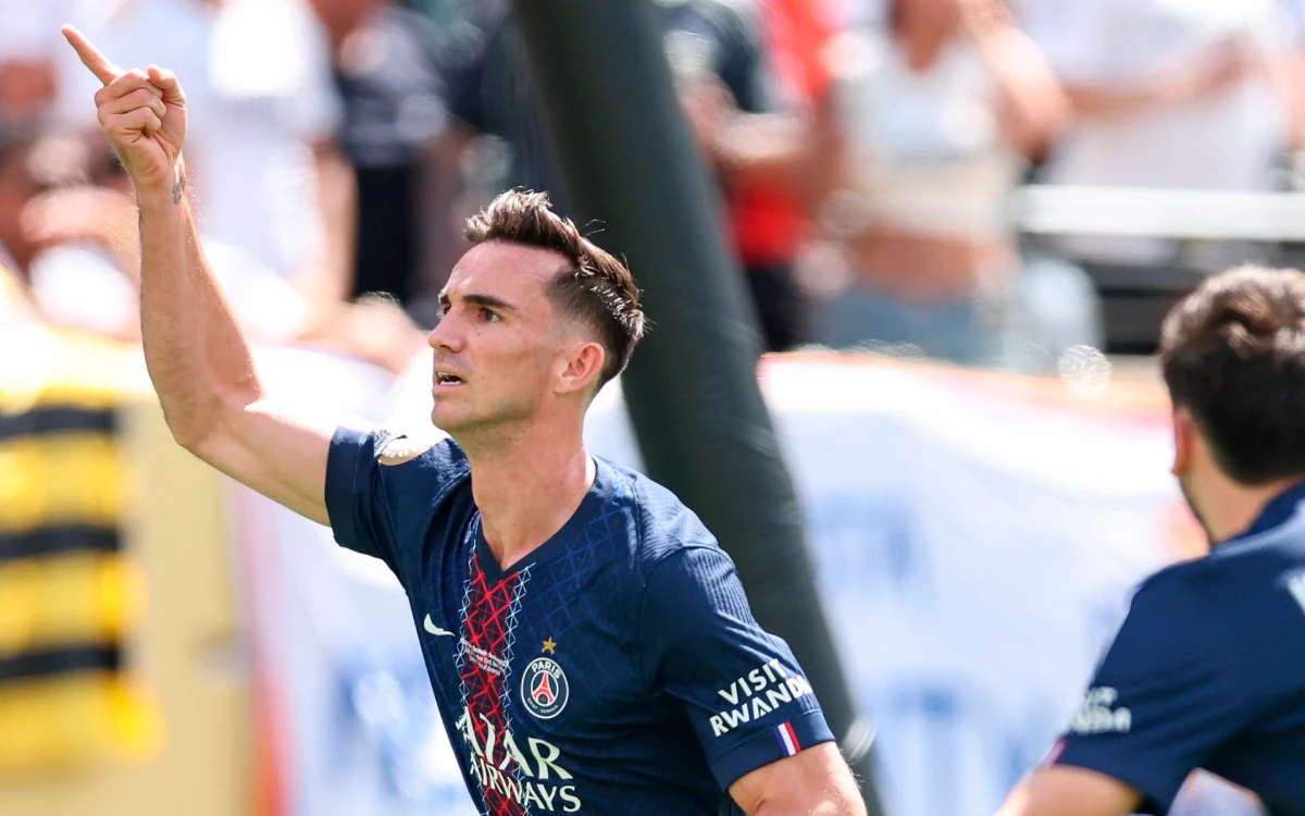 Fabián Ruiz, goleador del PSG en la segunda semifinal del Mundial de Clubes | Foto: @PSG_inside