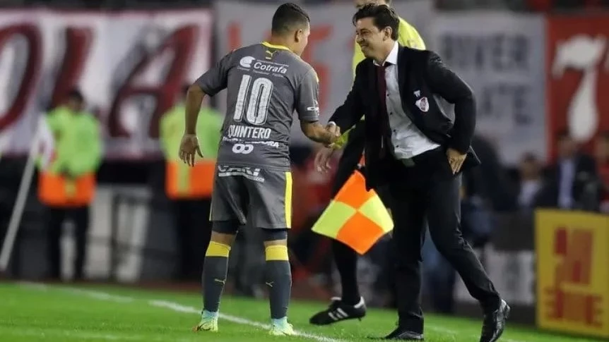 La foto de Juanfer y Gallardo todavía debe esperar. Foto: Archivo.