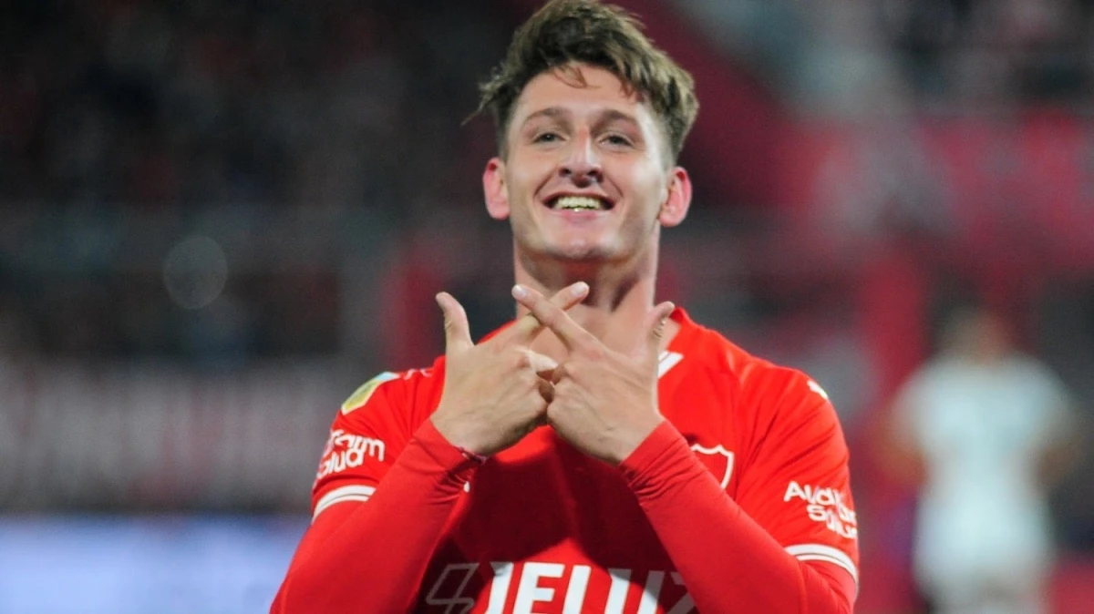 Foto: Giménez Rojas jugará en Argentinos y se despidió de Indpendiente, donde marcó 14 goles en 73 partidos jugados&nbsp;