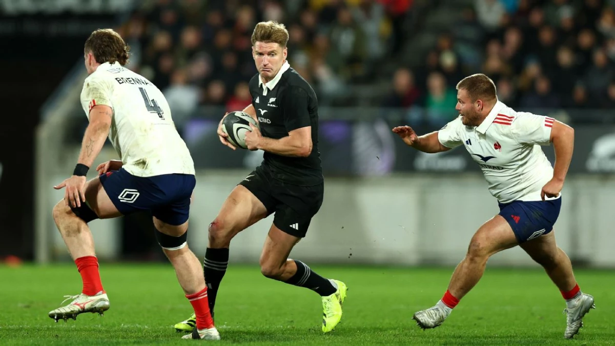 Foto: A pura potencia, Los All Blacks se reencontraron con su nivel y arrollaron a Francia por 47 a 17 en Wellington