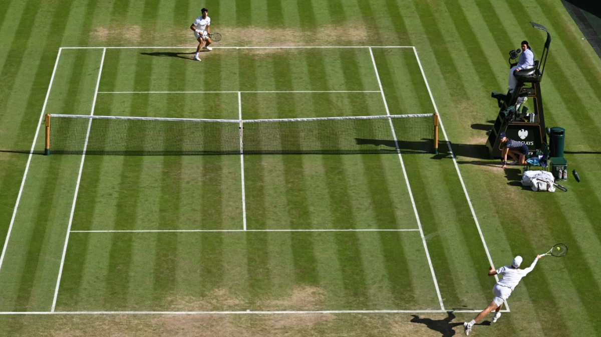 La final en Londres duró tres horas y tres minutos (Foto: X@Wimbledon).