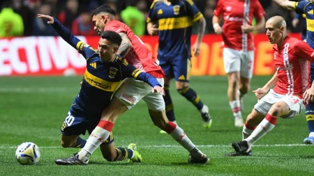 Boca y Argentinos empataron a cero en la Paternal