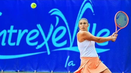 Julia Riera se presentó con victoria en el WTA 125 de Roma