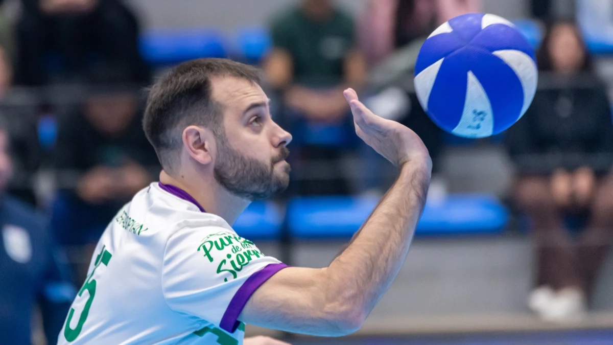 Foto: METRO. De Cecco está jugando la semifinal de la Metro contra Ciudad, el viernes se juega la segunda.