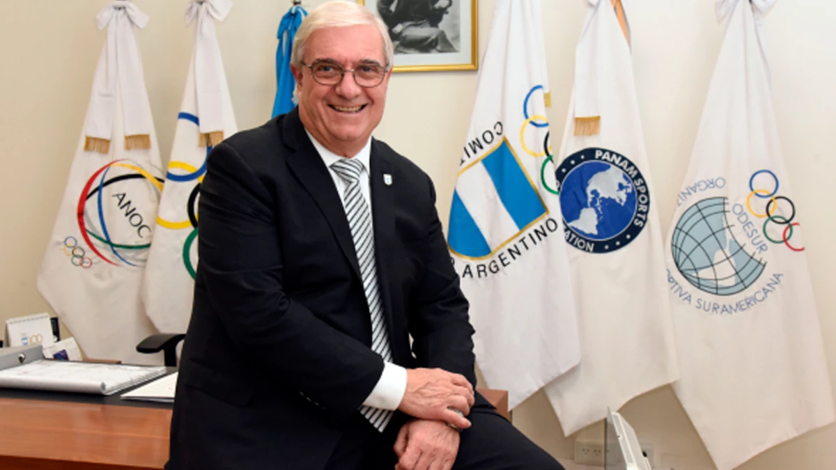 Mario Moccia, presidente del Comité &nbsp;Olímpico Argentino y ODESUR dialogó con DEPORTV a días del comienzo de los Juegos Suramericanos 2026 en Santa Fe | y Foto: Prensa COA