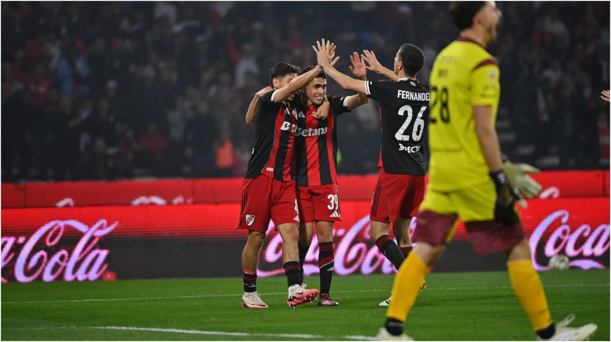 El Millonario goleó en Córdoba (Foto: X@RiverPlate)