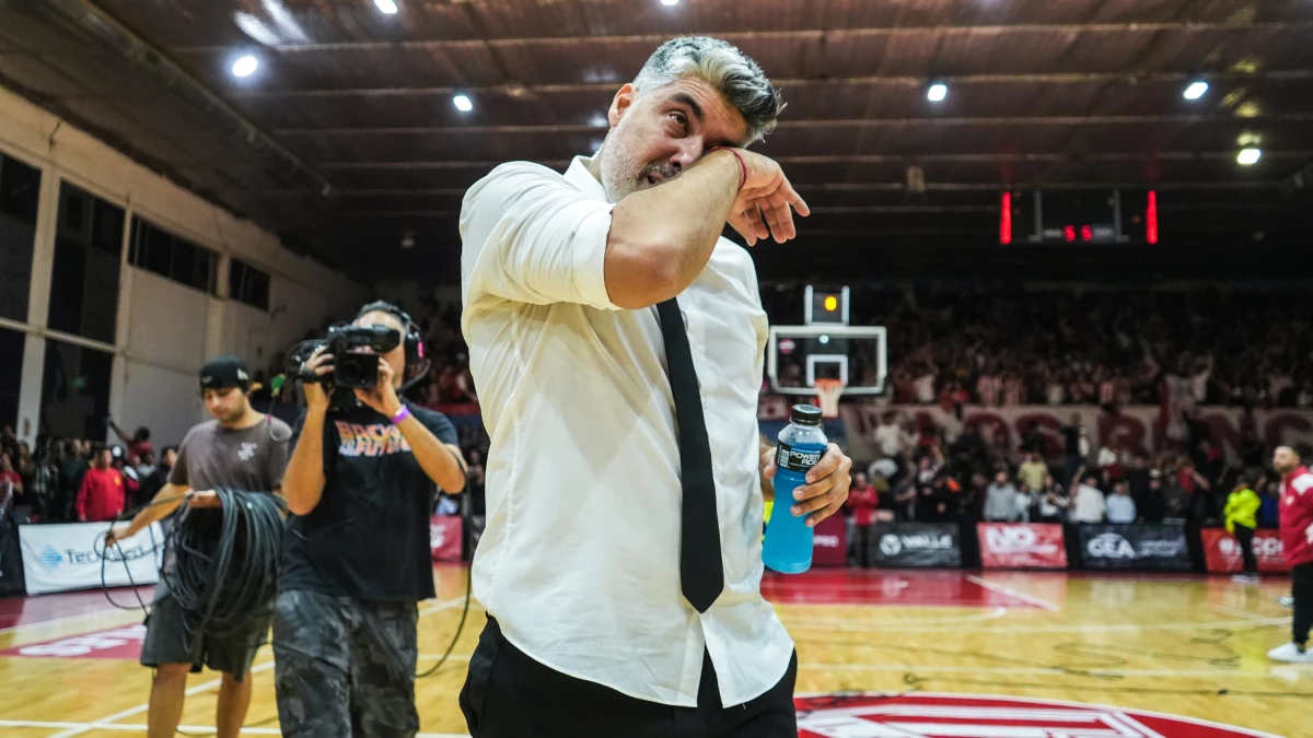 Lucas Victoriano se despide hoy de Instituto y como jugador fue campeón con Olimpia. Foto: LNB Contenidos.