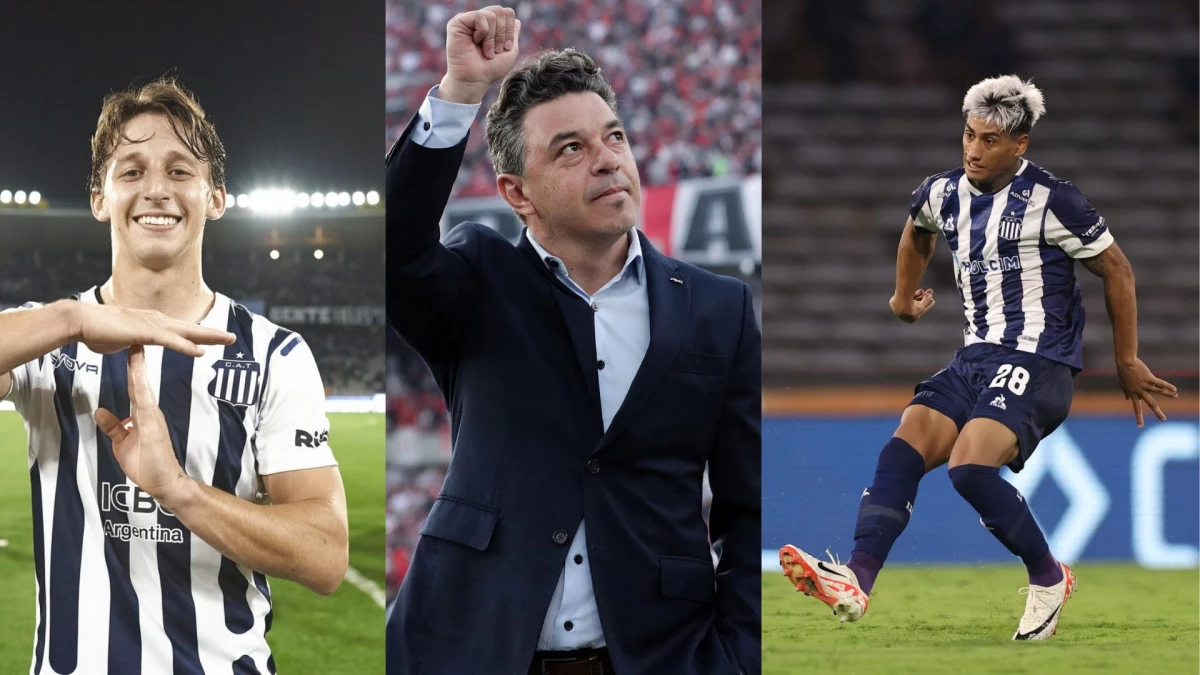 Gallardo ya festeja que mañana va a tener en los entrenamientos a Juan Portilla y Matías Galarza Fonda