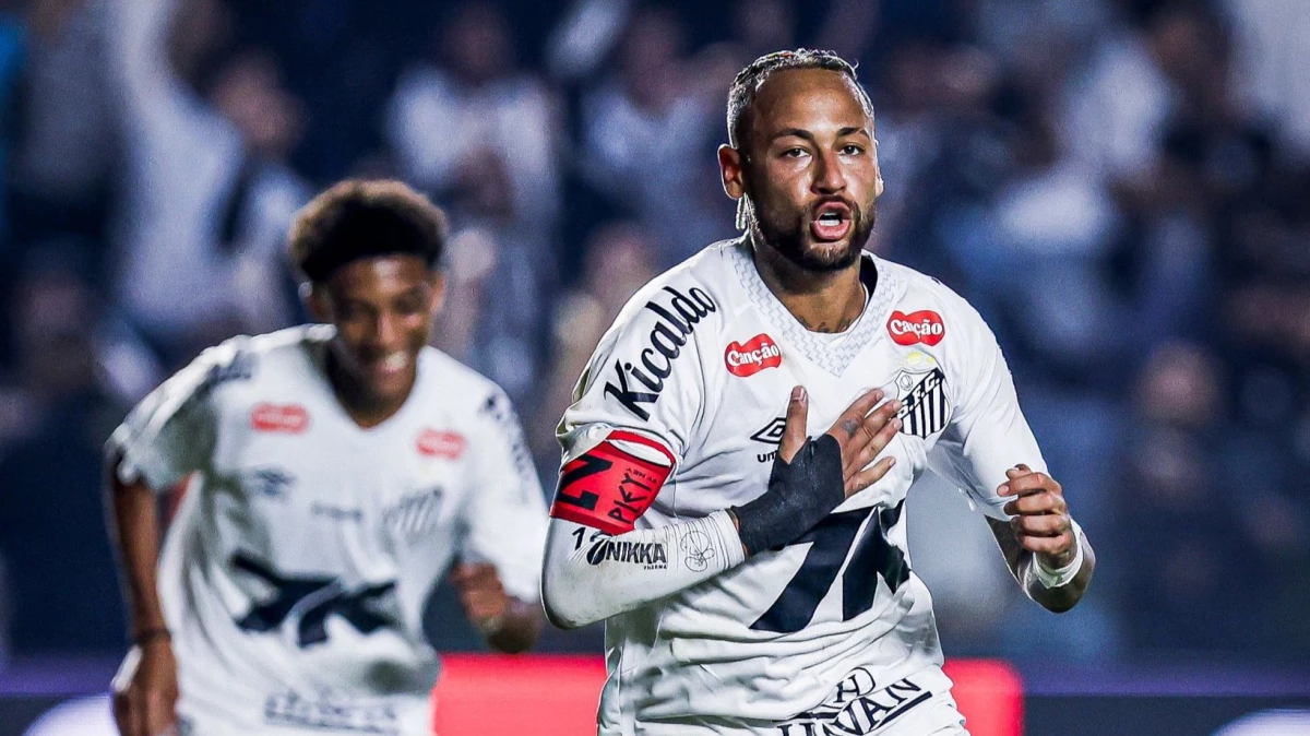 Neymar va por la gloria. Foto: X Santos.