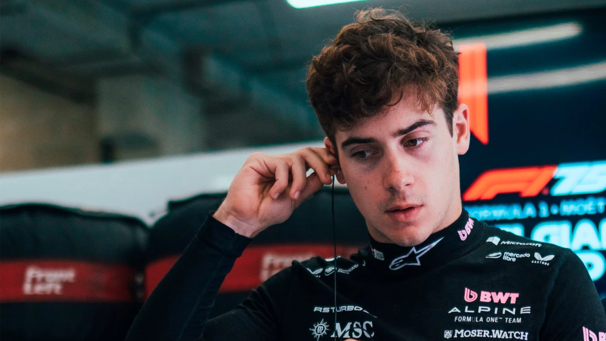 Colapinto se ubicó en el fondo de la Sprint Race y ahora le apunta a la clasificatoria para el GP de Bélgica | Foto: X @AlpineF1Team