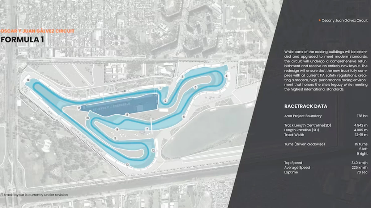 El nuevo trazado del Galvez y especificaciones con una renovación total | Foto: Prensa