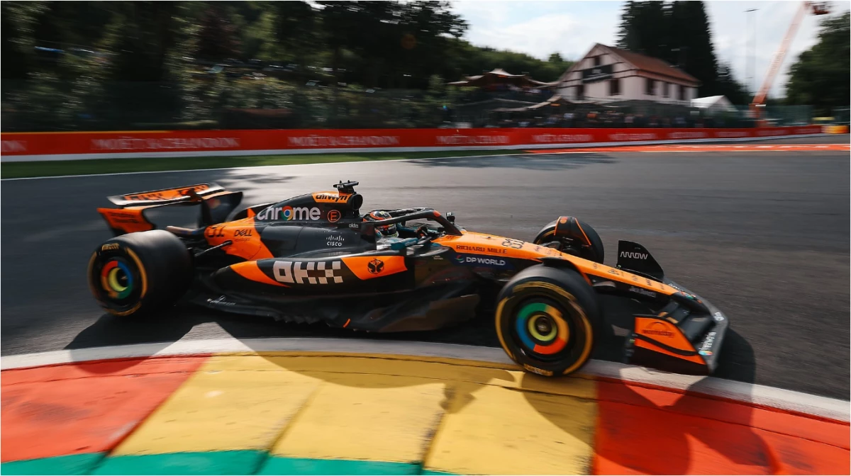 McLaren ratificó en Bélgica su dominio en la temporada.