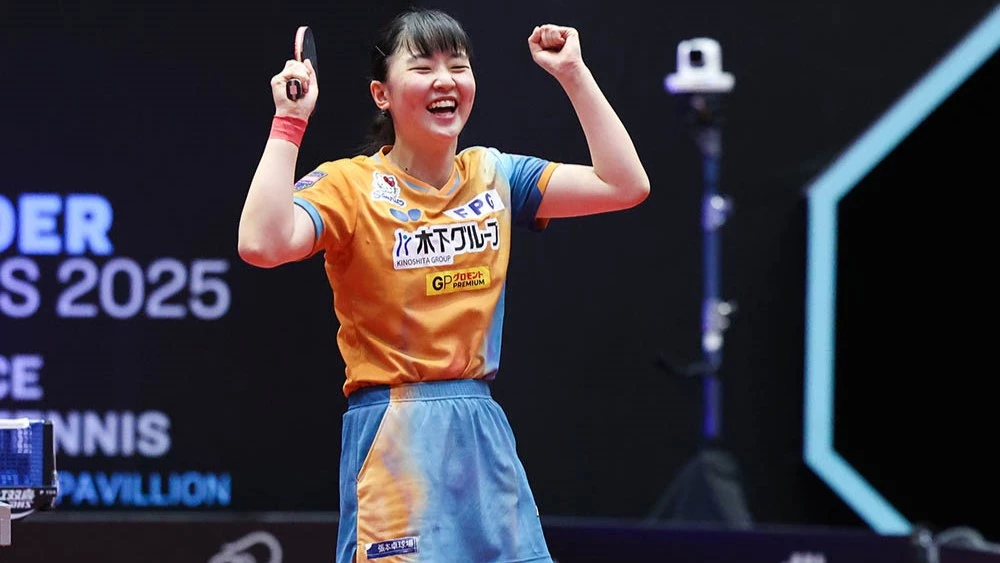 Harimoto, la joven prodigio de Japón. Foto: WTT.