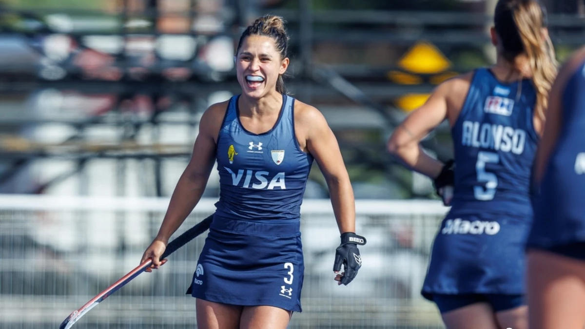 Las Leonas golearon a Paraguay y llegaron a semifinales. Foto: Federación Paranamericana de Hockey.&nbsp;
