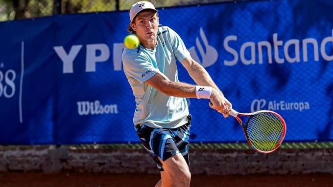 Foto: Laurato Midón quedó eliminado del Challenger búlgaro de Sofía