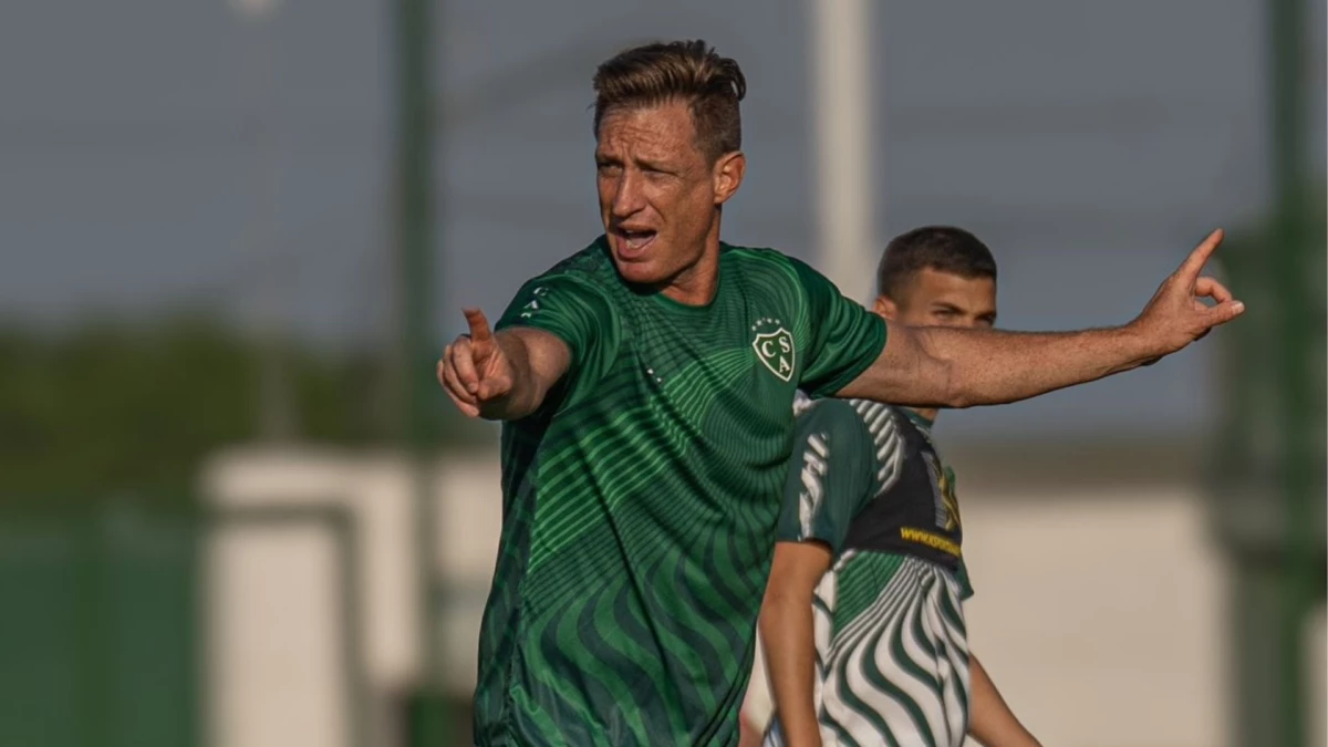Sava en Sarmiento en el 2023. Foto: “X” de Club Atlético Sarmiento (@CASarmientoOf).