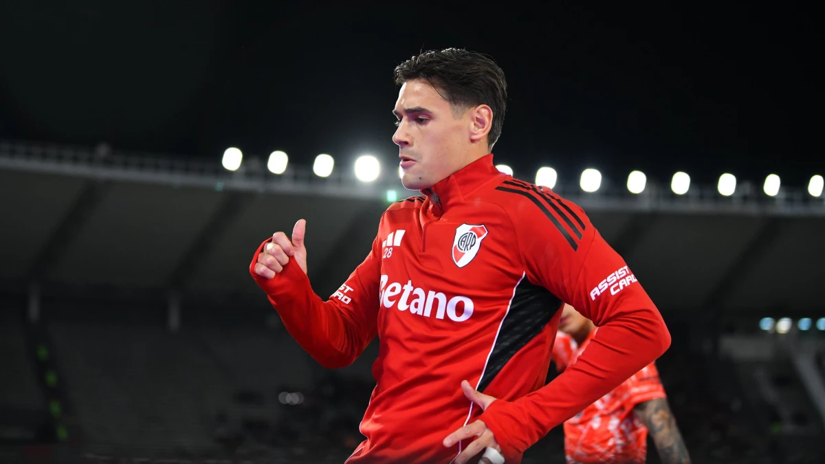 Martínez Quarta al margen de cara a la Copa Argentina y la ida de la Copa Libertadores. Foto: River Plate (X)