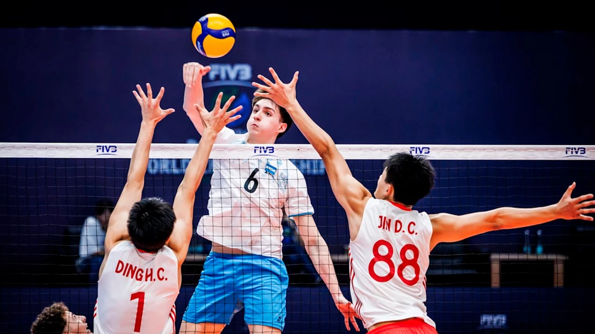 Argentina no pudo ante China en Uzbekistán | Foto: volleyballworld