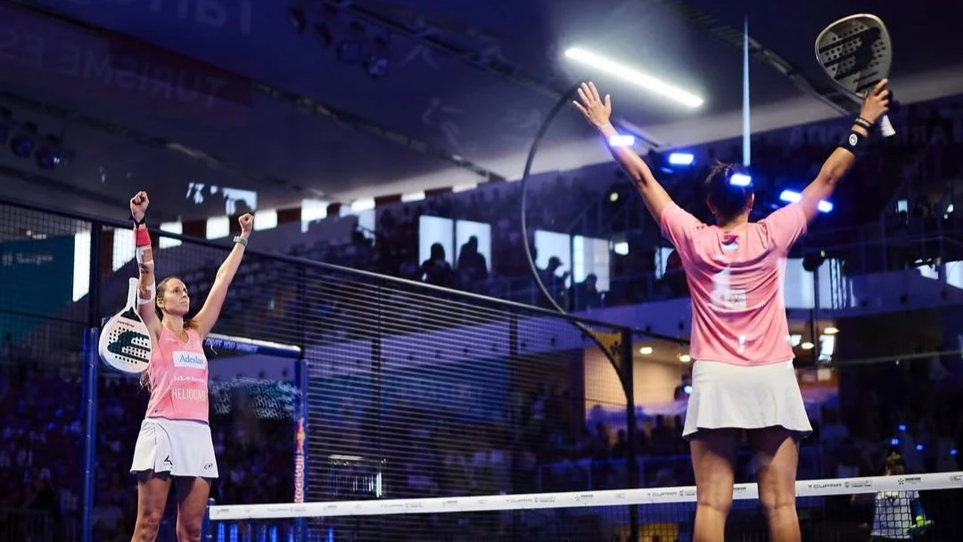 El festejo de las N°1 en Tarragona. Foto: @delfibrea