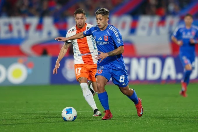 Foto:@udechile. El equipo “azul” perdió por el torneo chileno. Será el próximo adversario de Independiente en Copa Sudamericana